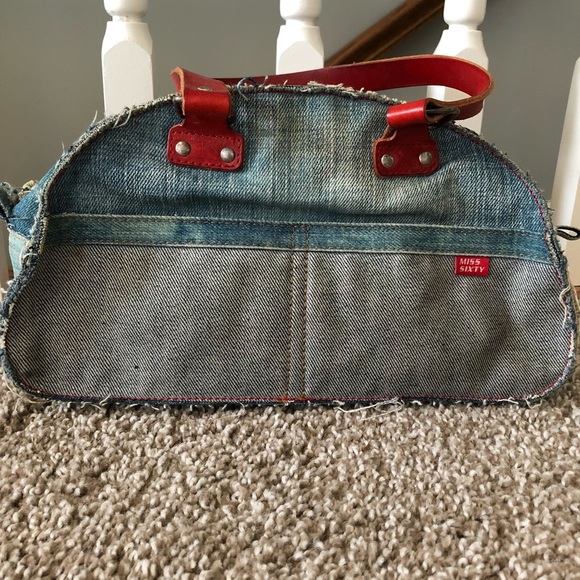 Miss Sixty Denim Studded Bag main image 1